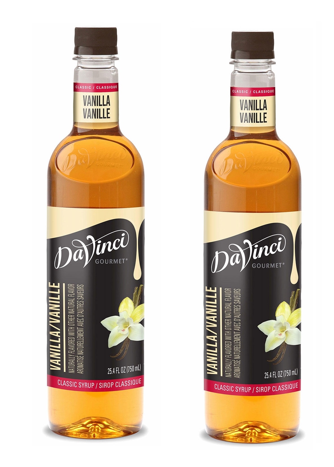 (image for) DaVinci Gourmet Classic Vanilla Beverage Syrup 750 ml - Click Image to Close